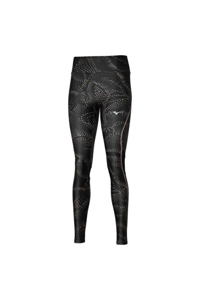 MIZUNO Colanti alergare dama Active FW 2024-Negru/Alb-L