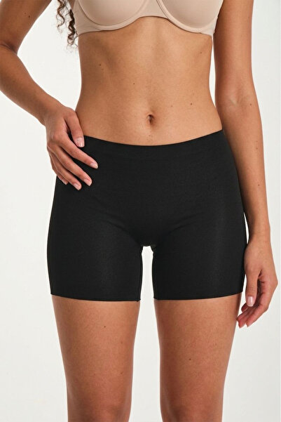 FİT WOMEN LAZER KESİM YÜKSEK BEL TOPARLAYICI ŞORT KORSE 4403