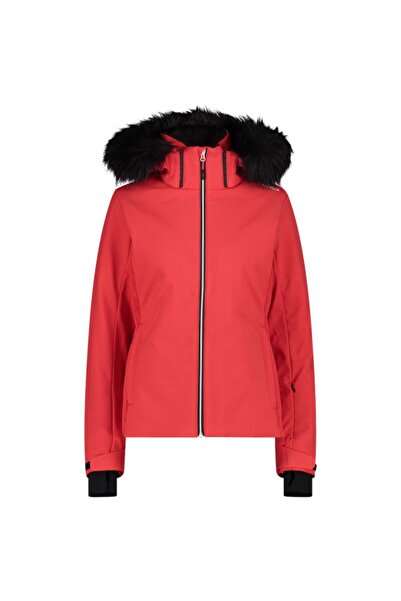 CMP Women's ski jacket 34W4546F-Coral/Black-40