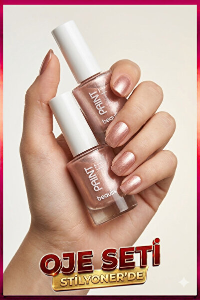 beaulis Paint it 995 Rose Gold Oje x 2 Adet Avantajlı Oje Seti