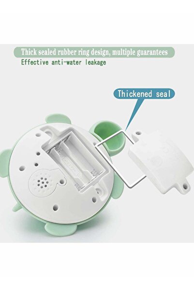 Arabest Turtle LED Light Up Bath Toy Automatic Water Spray Induction for Kids...