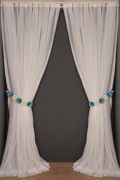 AKÇA TEKSTİL ΜΟΝΤΕΛΟ ΦΟΥΣΤΑΣ DAR ETEK ΛΕΥΚΟ ΜΟΝΟΦΥΛΑΚΤΟ Προκατασκευασμένη Πλι...