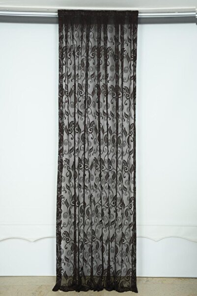 AKÇA TEKSTİL SARMAŞIK MODEL ACI КОФЕЕН ЦВЯТ ЕДНОКРАТЕН ПЛИСЕРАН ЗАВЕСА ЗА ФОН...