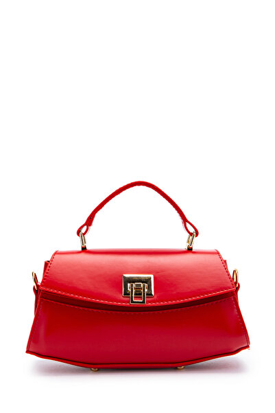 minebag Kilit Detaylı Baget Luvia Kadın Çapraz Çanta Kırmızı