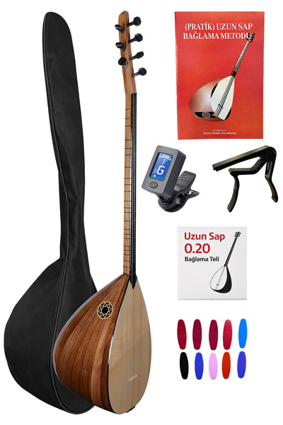 istanbul müzik tedarik Uzun Sap Maun Gövde Kaliteli Gürgen Sap Saz El Yapımı ...