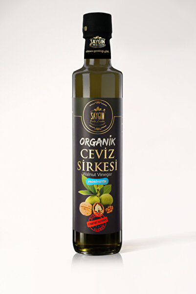Saygın Organik Ceviz Sirkesi 500 ml