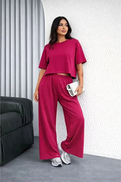 Kanonik Education Osy قماش مودال ملمس ناعم طقم كاجوال كبير الحجم مكون من قطعت...