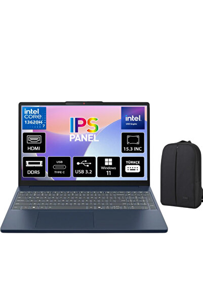 LENOVO Ideapad Slim 3 Intel Core I7-13620H 16GB DDR5 1TB SSD 15,3" IPS Window...