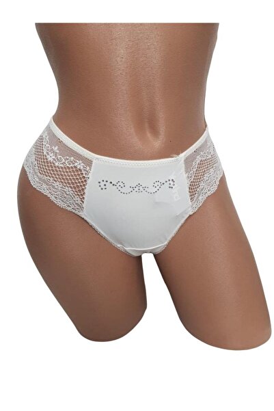 Yeni İnci Трусики-стрічки з мереживом K111