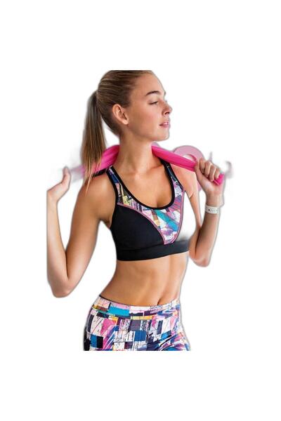 Yeni İnci T25 CRNA (JOGA-FITNESS-PILATES-JOGING) ATLETSKA MAJICA BEZ RUKAVA