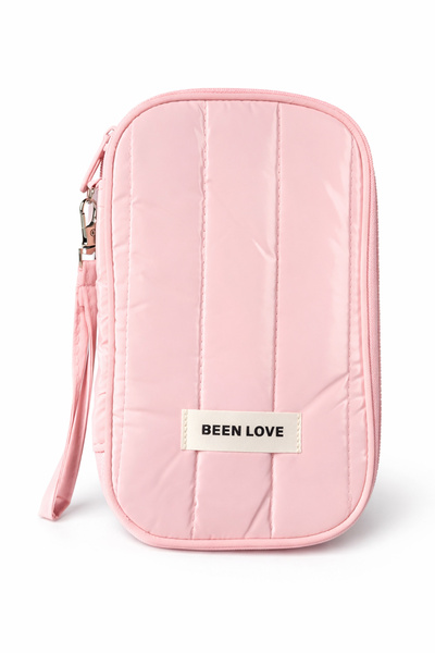 Ecrou Suport pentru carduri, Geantă pentru pașaport roz