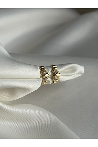 yeknova Xuping 14K Gold Rengi Kuyumcu İşçiliği Modern Tasarım Model Taş Detay...
