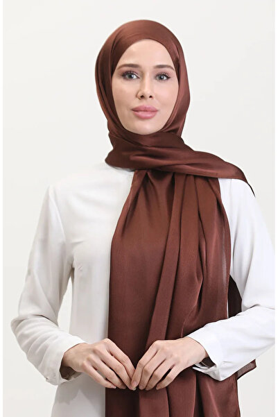 sefamerve Σάλι Jan Jan Chiffon 70239-32 Καφέ