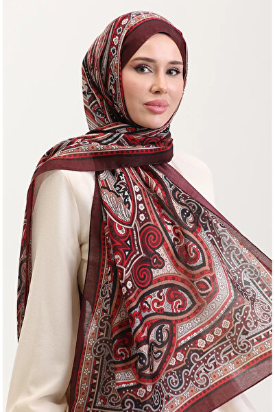 sefamerve Εθνοτικό Κεχριμπάρι Σάλι 70278-06 Βουργουνδία