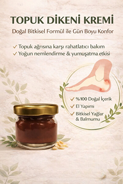 Aktarzane topuk kremi topuk dikeni kremi el yapımı özel ayak ve yara bakım kremi