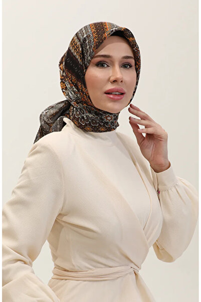 sefamerve Κεχριμπαρένιο Κασκόλ 70291-03 Μουσταρδί