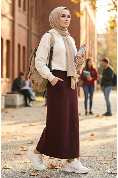 sefamerve Cepli Spor Etek 0152-08 Mürdüm