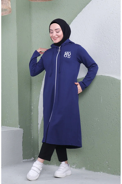 sefamerve Αθλητικό καπέλο με κουκούλα 3081-03 Ανοιχτό Ναυτικό Μπλε