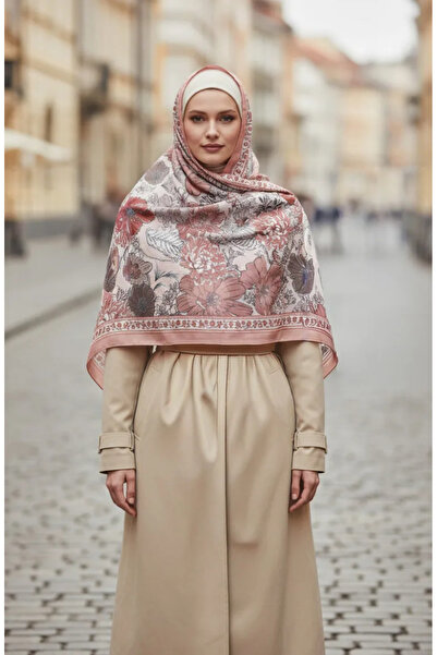 sefamerve Κεχριμπάρι με μοτίβο λουλουδιών 70358-11 Κέλυφος κρεμμυδιού