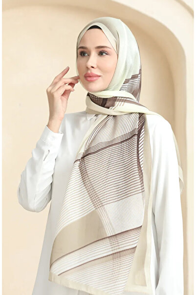 sefamerve Κεχριμπάρι Σάλι 70241-04 Καφέ Κίτρινο