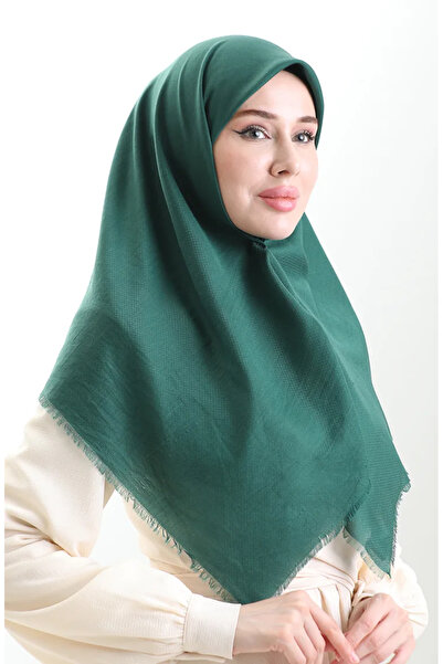 sefamerve Φουλάρι Koton Jacquard 90199-01 Emerald Green