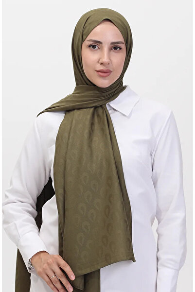 sefamerve Madame Mary Damla Jakar Şal 19085-16 Haki