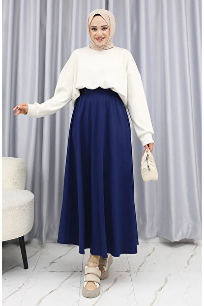 sefamerve Спідниця Oysho Fabric 5578-05 Темно-синя