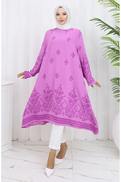 sefamerve Tunica cu model 1012-07 Dusty Rose