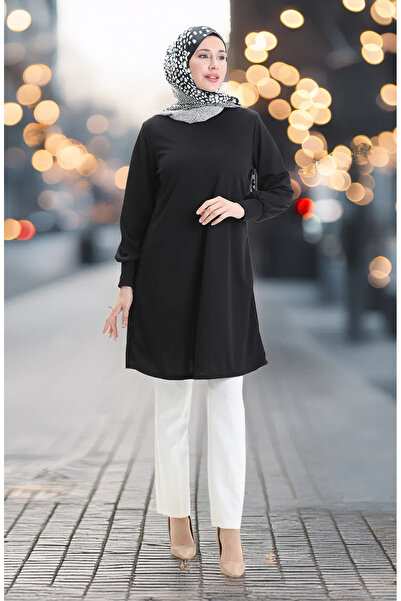 sefamerve Basic Tunik 1120-05 Siyah