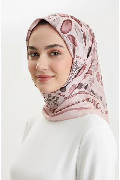 sefamerve وشاح منقوش بالكركميل 70326-02 بودرة