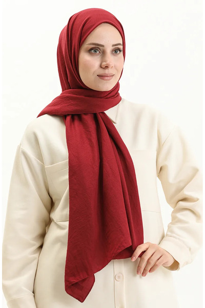 sefamerve Cherry Soft Cotton Shawl - Μοντέλο 2000-34