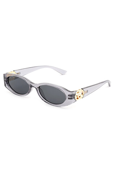 Ticarto Women's Oval Smoked Sunglasses Tctga002303G0301