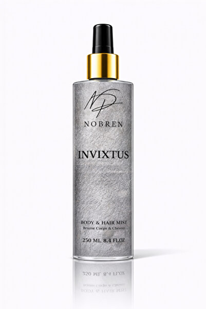 NOBREN Invictus Erkek 250 ml Body Mist | Vücut ve Saç Spreyi, Ferah ve Maskül...