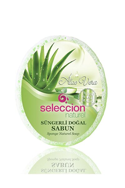 Seleccion N. Natural Soap Aloe Vera with Sponge 150 Gr