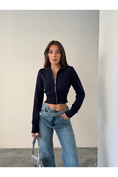 mydukkan.co سترة صيد السمك المحبوكة من ريبانال - أزرق داكن