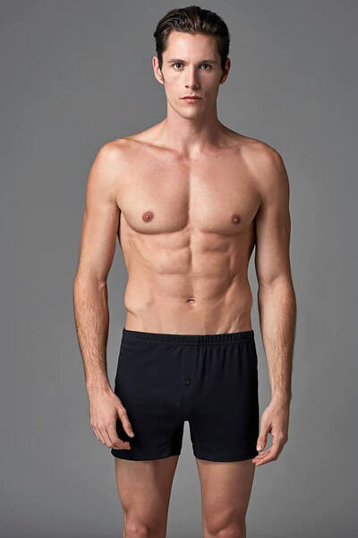 Eros ERS033 ΜΠΟΞΕΡ ΣΕΤ 2 ΤΕΜΑΧΙΩΝ - Μαύρο