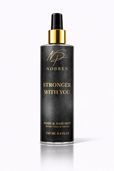 NOBREN Stronger With You 250 ml Erkek Body Mist – Vücut & Saç Spreyi, Kalıcı ...