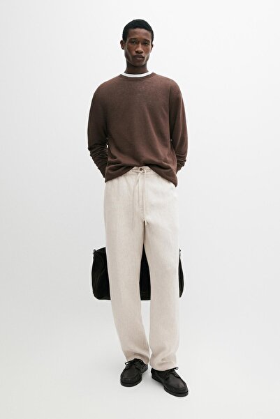 Massimo Dutti Keten jogger pantolon