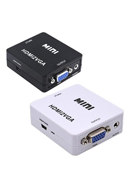 Gplus HDMI to VGA Mini Switch Dijital to Analog VGA Görüntü Çevirici