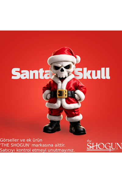 The Shogun Kuru Kafa Noel Baba Özel Seri Kırmızı | Özel Seri Koleksiyon Ürünü...