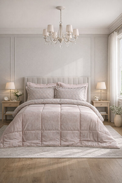 BED LİNE Softly Uyku Seti Çift Kişilik Matilda Blush