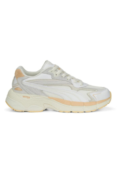 Puma TEVERİS NİTRO THRİFTED WNS KREM KADIN SPOR AYAKKABI 39109502 B-58