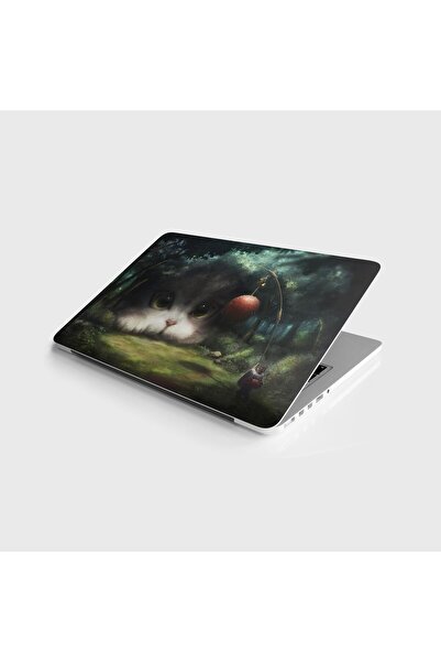 StickerArt Laptop Sticker Notebook Pc Kaplama Etiketi Painting Cats