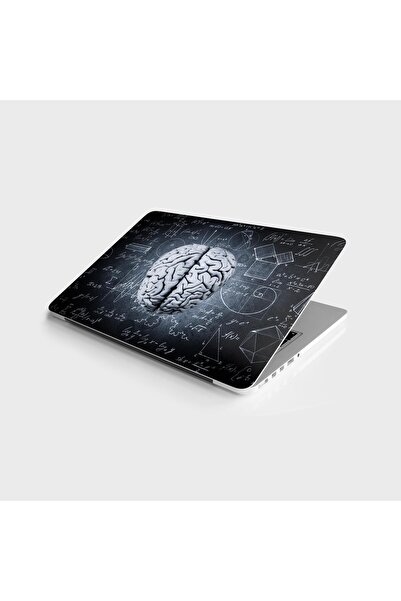 StickerArt Laptop Sticker Bilgisayar Notebook Pc Kaplama Etiketi Formüller Beyin