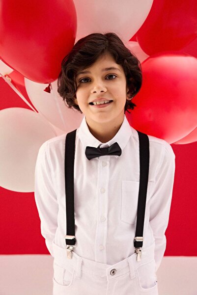 DeFacto Chlapčenský motýlik a nohavičkový pásik, 2-dielna súprava C0238A824SM