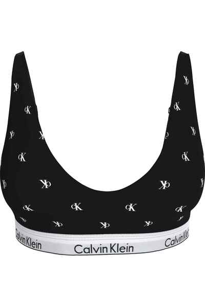 Calvin Klein Sutien pentru femei/fete DIAMOND LOGO BLACK