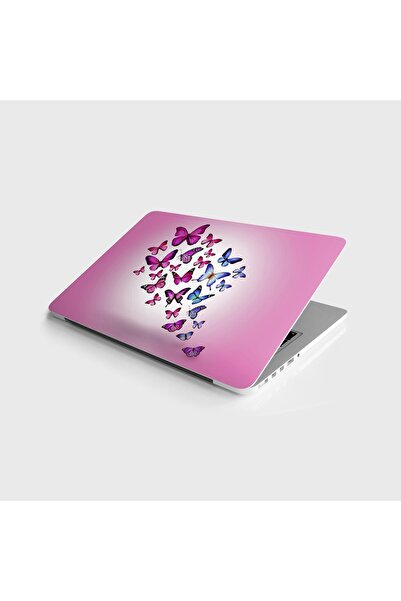 StickerArt Laptop Sticker Notebook Pc Kaplama Etiketi Kelebekler