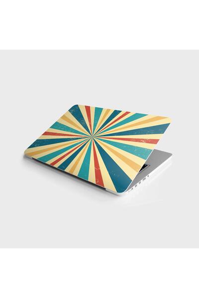 StickerArt Laptop Sticker Bilgisayar Notebook Pc Kaplama Etiketi Retro