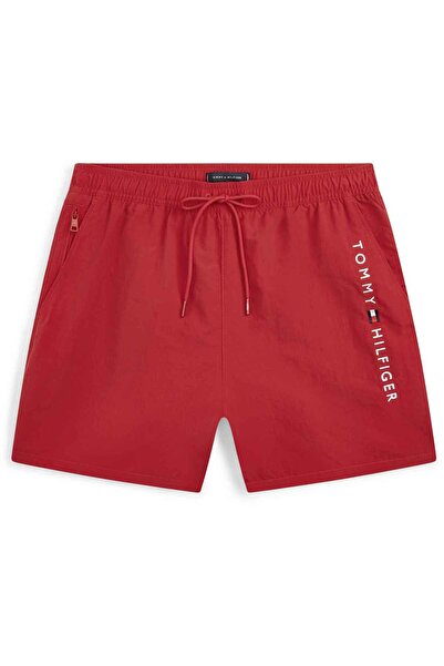 Tommy Hilfiger ملابس سباحة رجالية متوسطة الحجم برباط للإغلاق