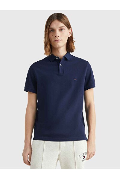Tommy Hilfiger Modré pánské polo tričko Mw0mw17770dcc